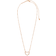 Kendra Scott Ari Heart Pendant Necklace - Rose Gold/Transparent