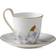 Royal Copenhagen Flora Rhododendron Coffee Cup 9.13fl oz