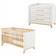 Schardt kinderzimmer set 3-teilig miami white bett, & umbauseiten