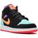 Nike Air Jordan 1 Mid GS - Black/Multi-Color