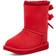 UGG Kids' Bailey Bow II Water-Resistant Boots in Samba Red