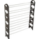 Everyday Home 6-Tier Stackable Black/White Shoe Rack 36x37"