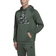 Adidas Aeroready Game & Go Camo Logo Hoodie - Green Oxide