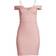 Bebe Off-The-Shoulder Sheath Dress - Pink