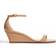 Stuart Weitzman Nudistcurve Wedge Adobe Women's Shoes Brown