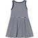 Petit Bateau Girl's SS Dress - Blue/White