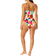 Anne Cole Women's Shirred Lingerie Maillot One Piece Swimsuit - Cabana Party