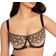 Curvy Kate Scantilly Lovers Knot Balcony Bra - Black/Latte Beige