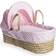 Clair De Lune Dimple Palm Moses Basket Pink