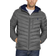 Izod Men's Hooded Puffer Jacket - Charcoal