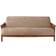 Sure Fit Soft Suede Loose Sofa Cover Brown (190.5x139.7)