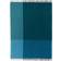 Vitra Colour Block Blankets Black/Blue Filz Schwarz, Blau