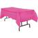 Jam Paper Rectangular Plastic Table Cover 54 x 108 Inches Fuchsia Pink 1 Tablecloth/Pack