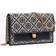 Tory Burch T Monogram Jacquard Chain Wallet - Navy