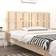 vidaXL brown, 155.5 Solid Pine Bed Headboard