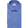 Seidensticker Non-iron Fil a Fil Short Sleeve Business Shirt - Medium Blue