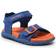 Geox FOMMIEX Boy Sandal, ROYAL/ORANGE