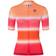 Castelli Women's Dolce Cycling Jersey, Soft Orange/Hibiscus