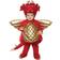 Underwraps Costumes Toddlers Red Dragon Bubble Costume