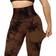 Suuksess Seamless Scrunch Leggings - Tie Dye Brown