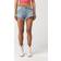 Alanui California Patchwork Denim Shorts - Light Blue Multicolor