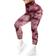 Suuksess Seamless Scrunch Leggings - Wine Red Tie Dye