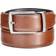 Perry Ellis Men's Reversible Feather Stitch-Edge Belt - Black/Brown