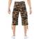 XRay Mens Belted Long Cargo Shorts - Brown Camo