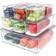 Fridge Organizer Kitchen Storage 16fl oz 10