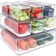 Fridge Organizer Kitchen Storage 16fl oz 10