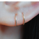 LUCKYJEWUS Small Hoop Earrings - Gold