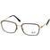 Ray-Ban Rb6495 Gold Fassung Klar Glas Polarisiert 54-19 Gold 54-19