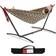 Pnaeut Double Hammock with Space Saving Steel Stand