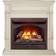 Procom Fbnsd28t-2 26 000 BTU Vent Free Dual Fuel Mantel Fireplace Off White