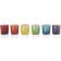 Le Creuset Rainbow Espressokopp 10cl 6st