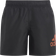 Adidas Boy's Logo CLX Swim Shorts - Black/App Solar Red