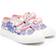 Kenzo Kid's Rainbow Print Canvas Sneakers - Blue/White/Light Pink