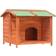 vidaXL Dog Kennel Brown Wood Pine Brown