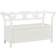 vidaXL white Settee Bench