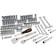 GearWrench 1/4 in., Drive Standard and Deep SAE/Metric Mechanics Set 118-Piece Tool Kit