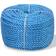 vidaXL Twisted Rope Polypropylene 16 250 m Blue