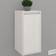 vidaXL white, 1 Pine Wall Cabinet