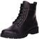 Remonte Ladies 'd8670' black leather chunky ankle boots