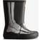 Hunter Kids First Classic Metallic Skeleton Rain Boots Black