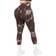 Mooslover Seamless Training Leggings - Coffee Tie-Dye