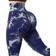 Mooslover Seamless Training Leggings - Blue Platycodon Tie Dye