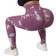 Mooslover Seamless Training Leggings - Orchid Purple Tie Dye