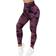 Mooslover Seamless Training Leggings - Rose Purple Tie Dye