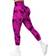 Mooslover Seamless Training Leggings - Rose Red Tie Dye