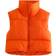 Keomud Women's Winter Crop Vest - Orange